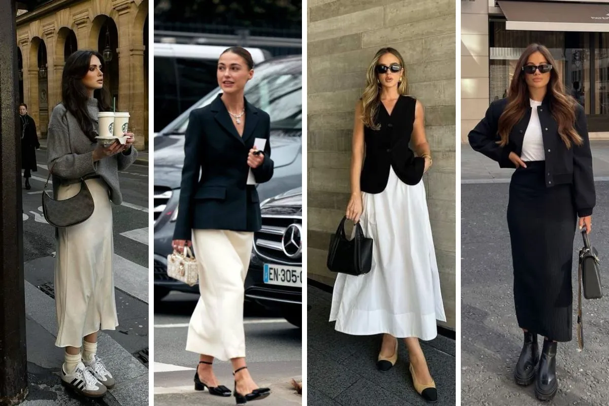 chân váy công sở đẹp, thanh lịch