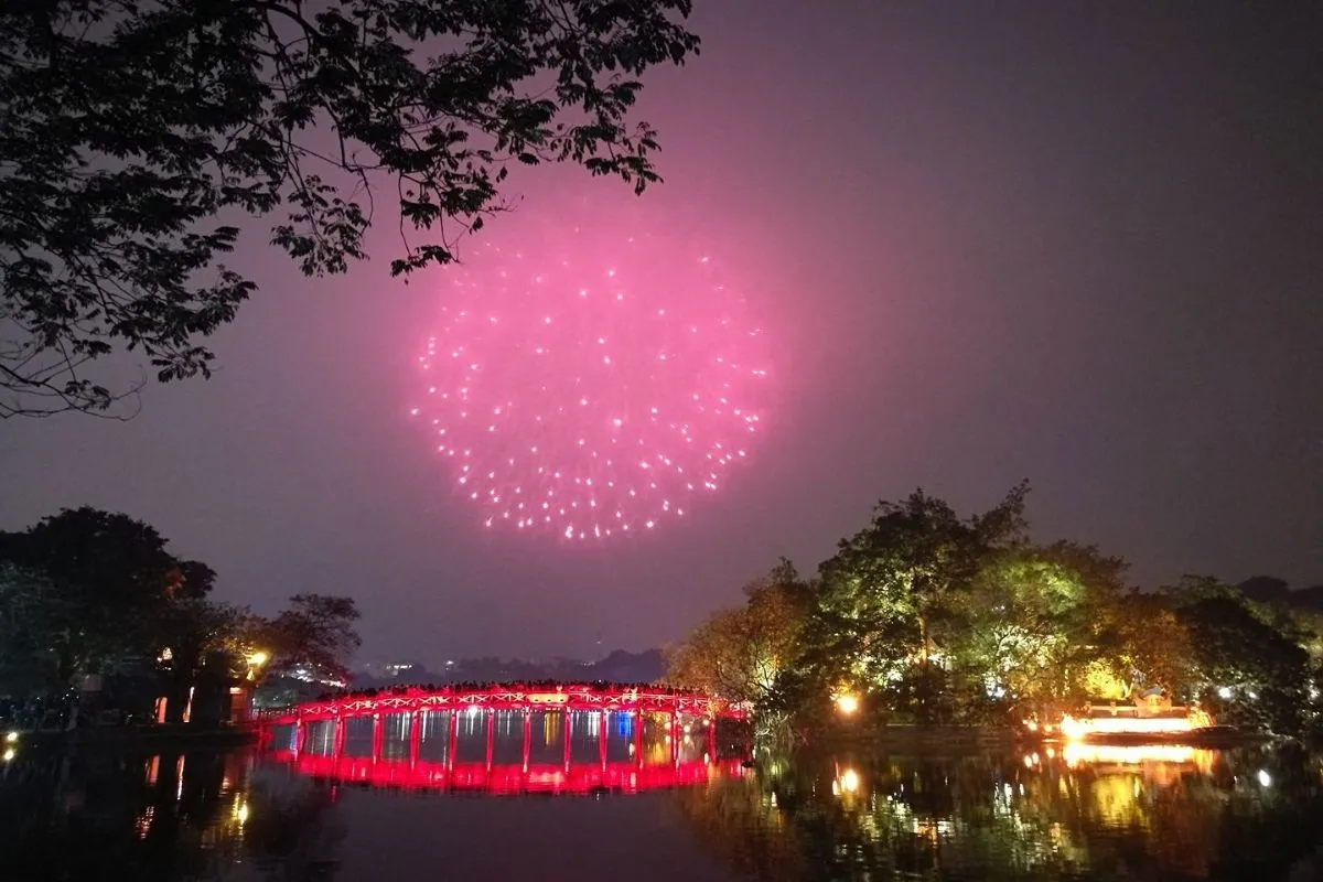 tết dương lịch 2023 bắn pháo hoa ở đâu
