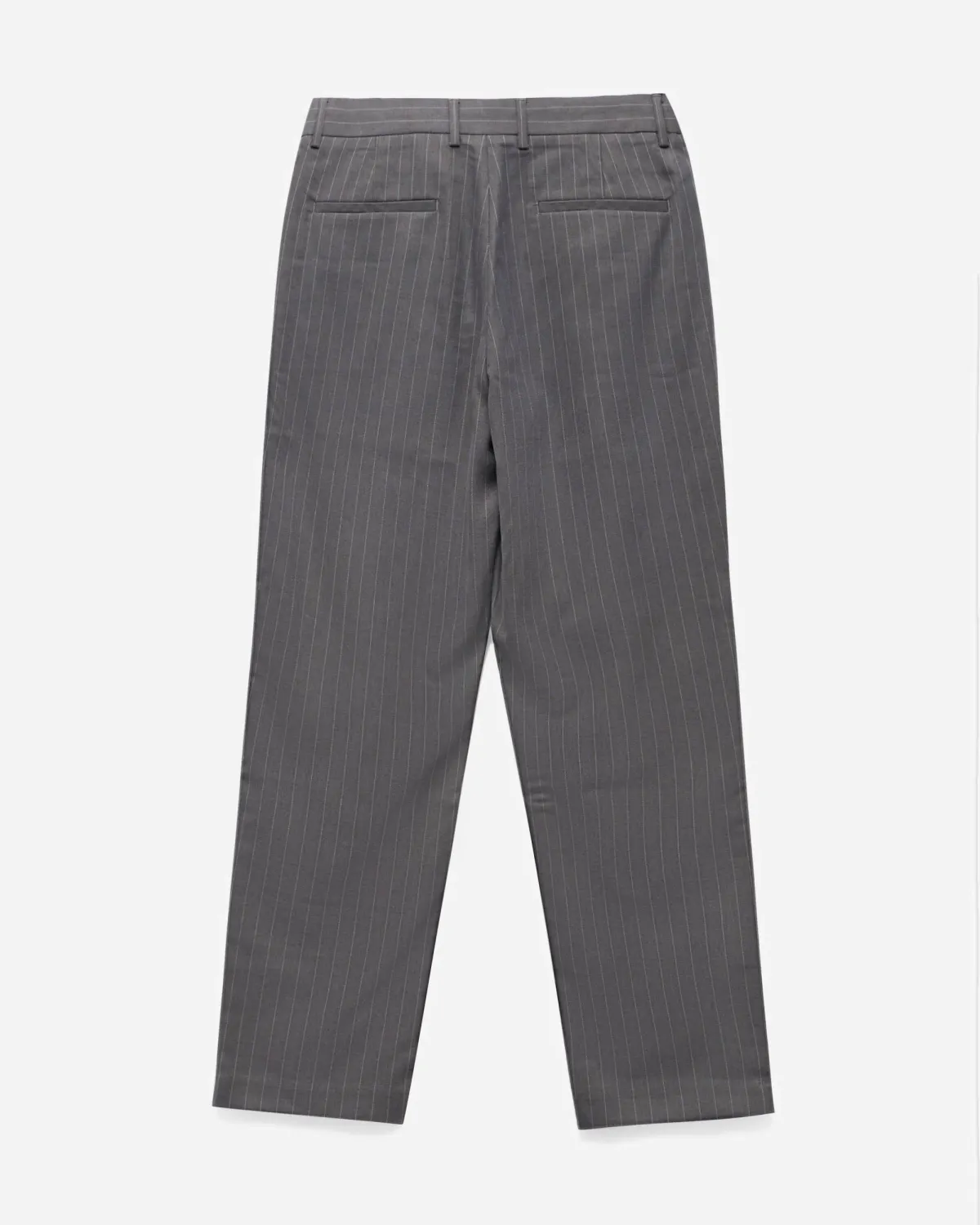 Quần Tây Nam Dài Kẻ Sọc Dáng Ôm Slim Crop - 2