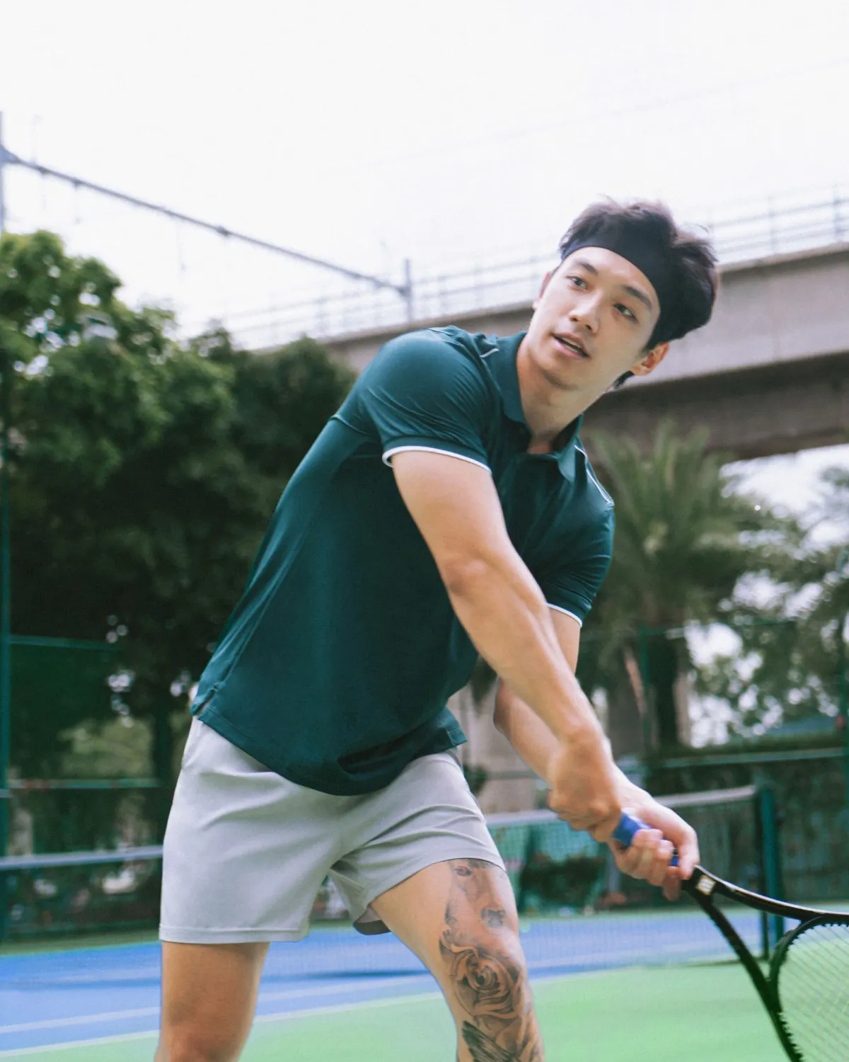 Quần shorts thể thao nam chuyển nhiệt regular - 1