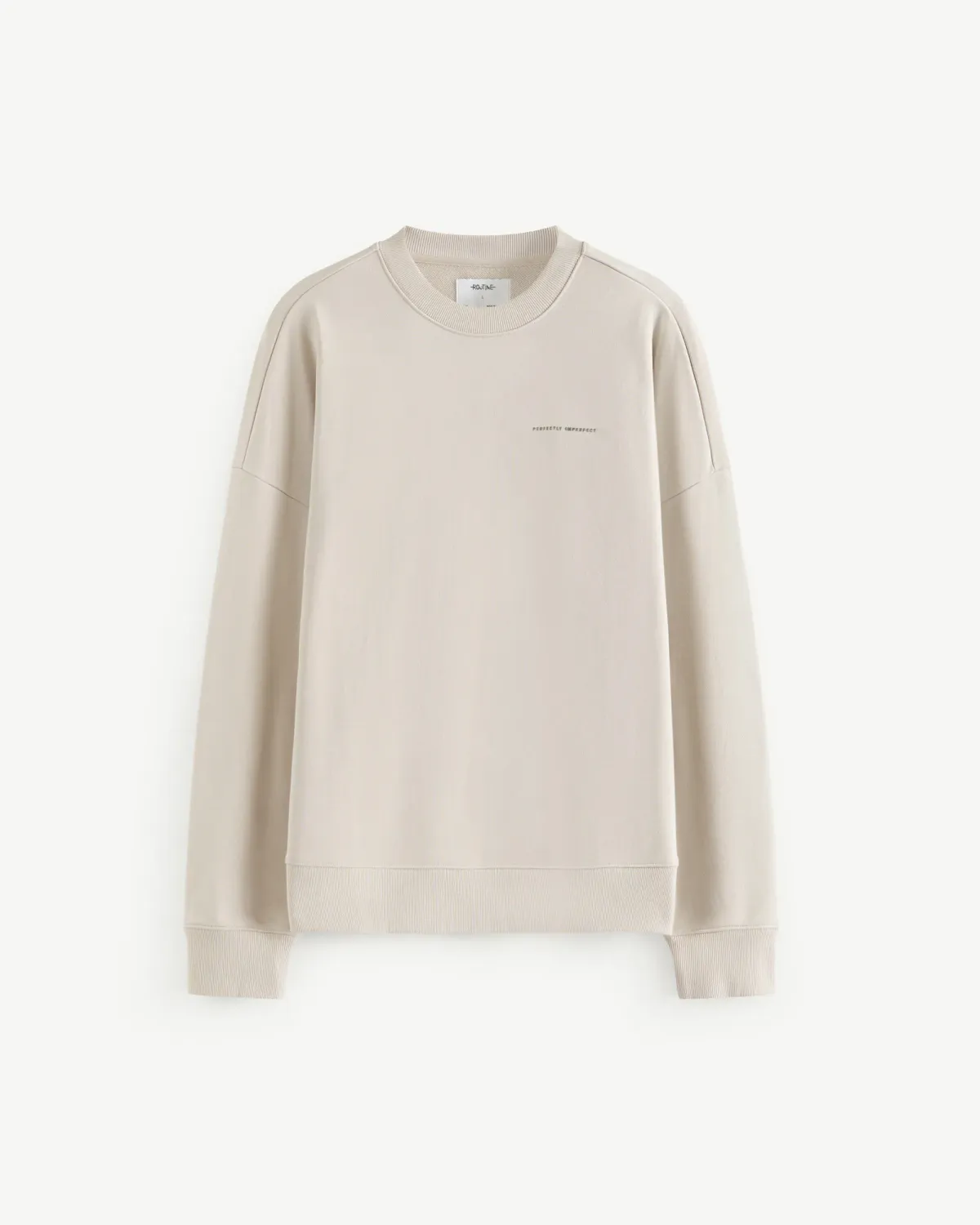 Áo nỉ sweater unisex in hình. Loose - 1