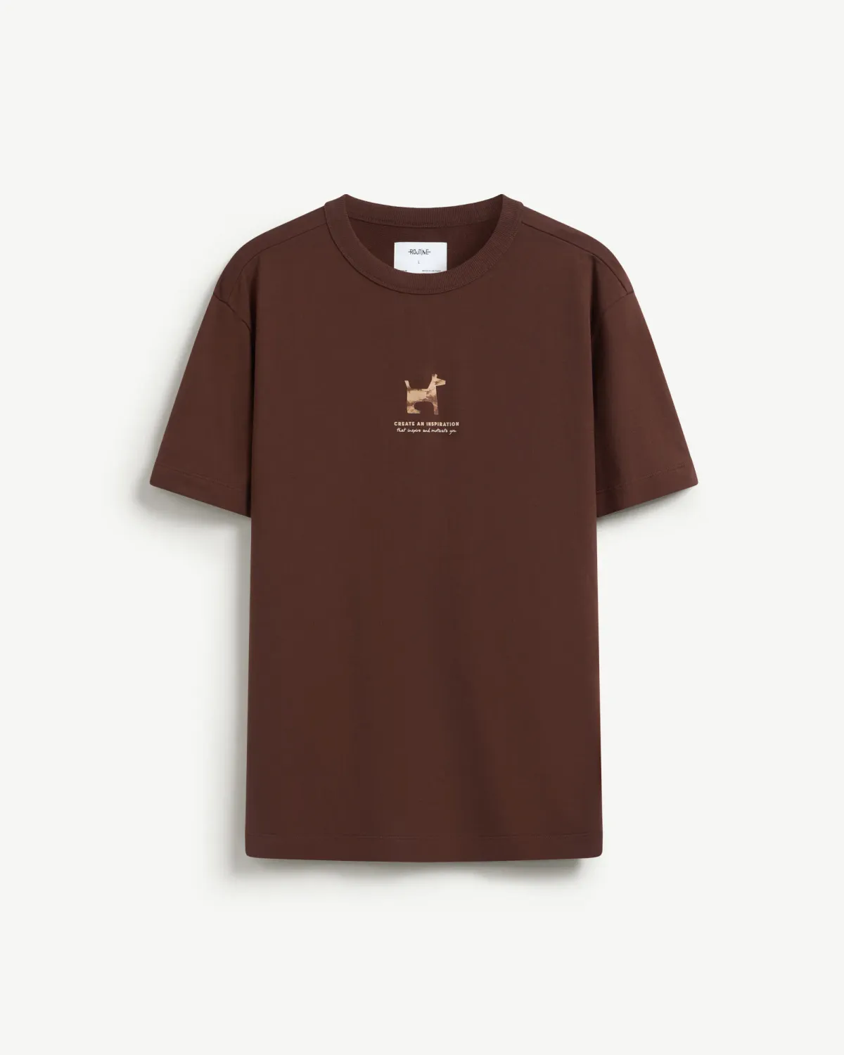 Áo thun nam tay ngắn cotton in hình regular - 1