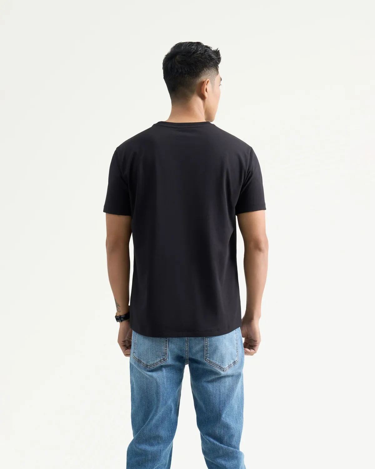 Áo thun tay ngắn nam co giãn. Fitted - 2