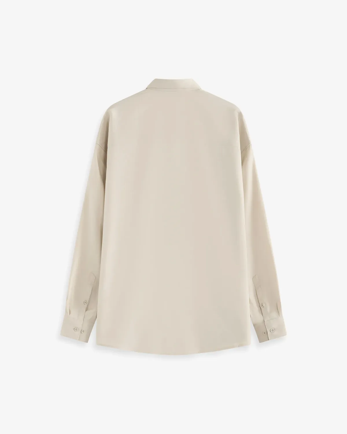 Áo sơ mi nam dài tay phối rã form loose - 2