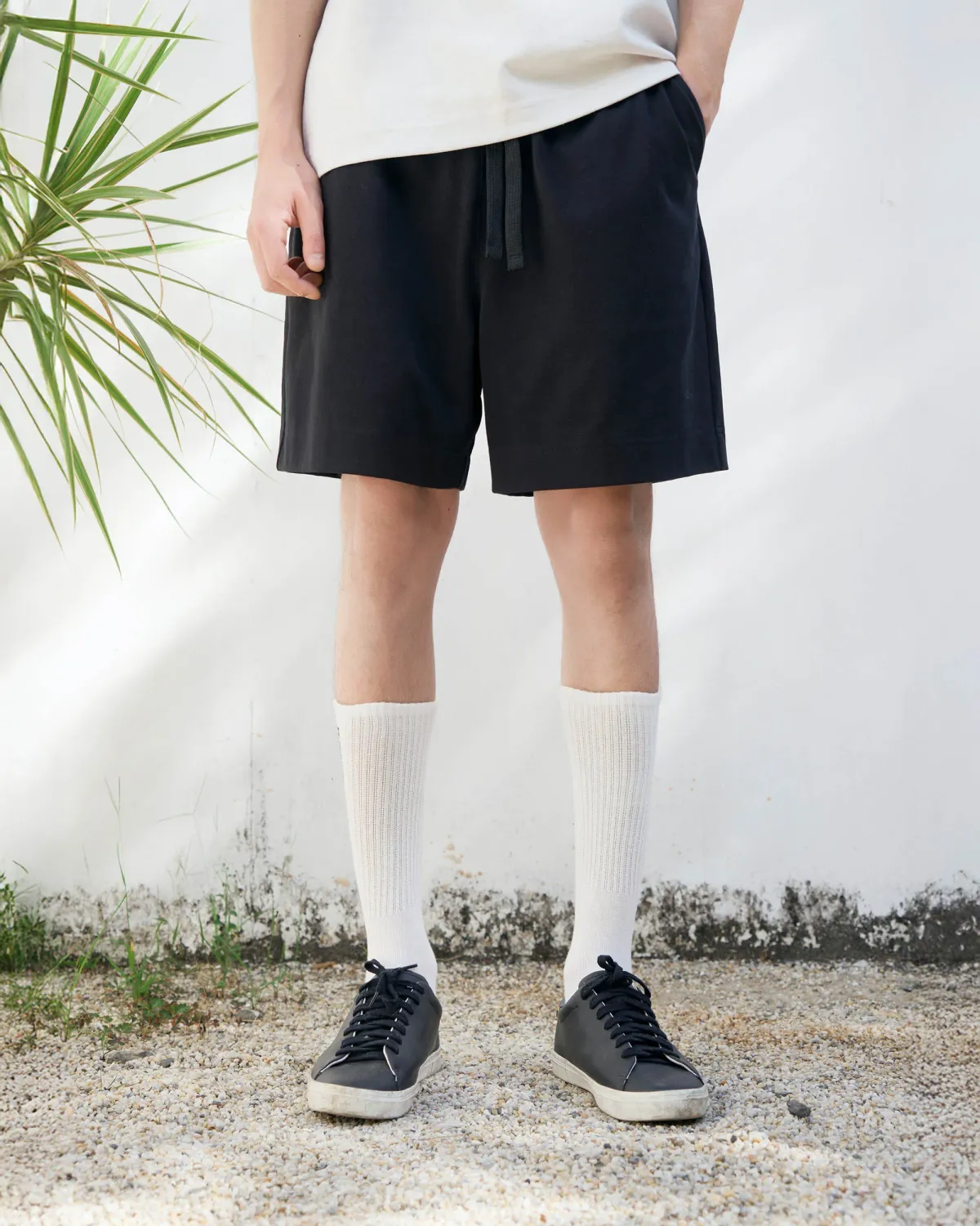 Quần short nam Coffee Lovers 5 dây rút. Loose - 1