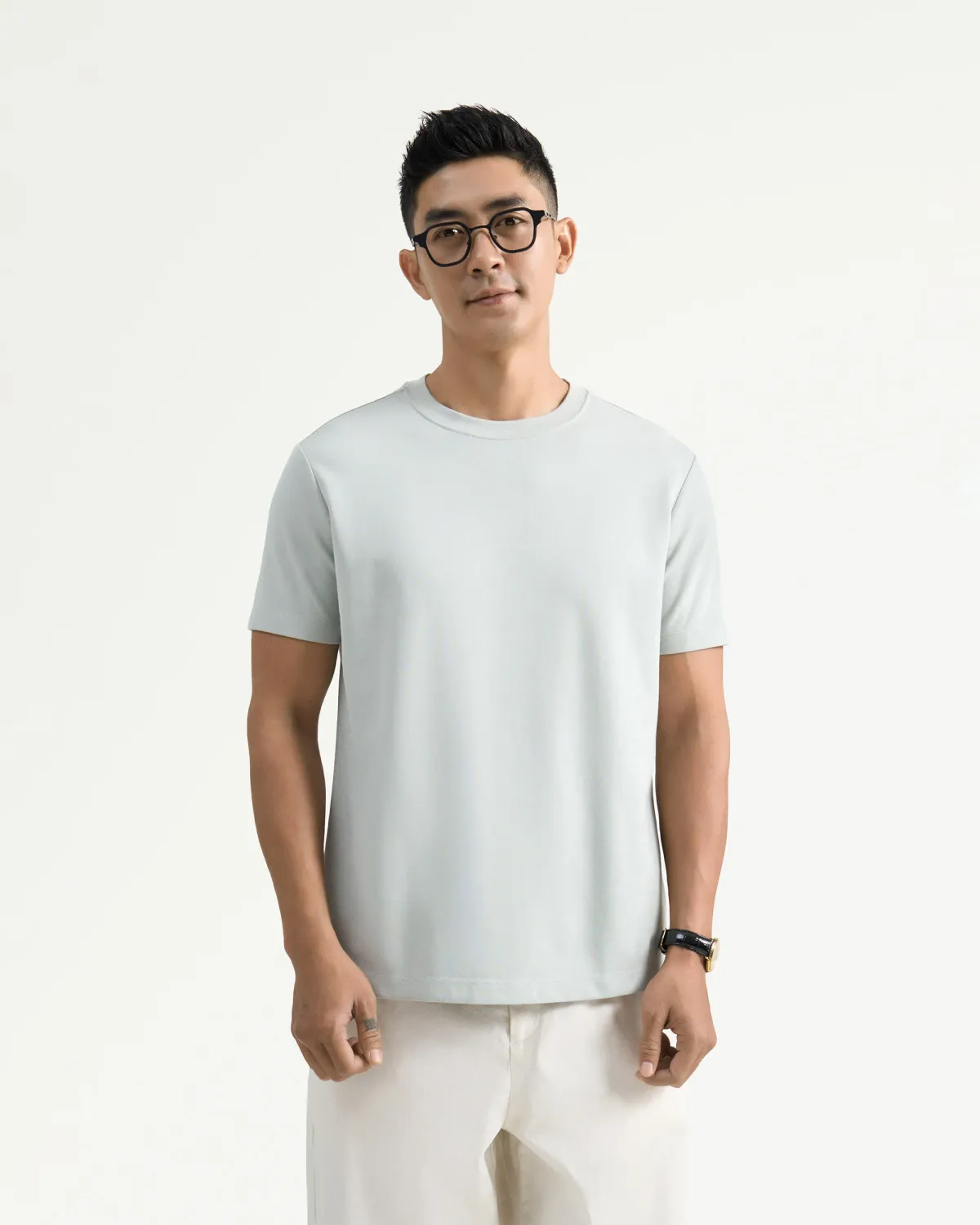 Áo thun sợi Tảo biển Coolmax tay ngắn. Fitted - 1