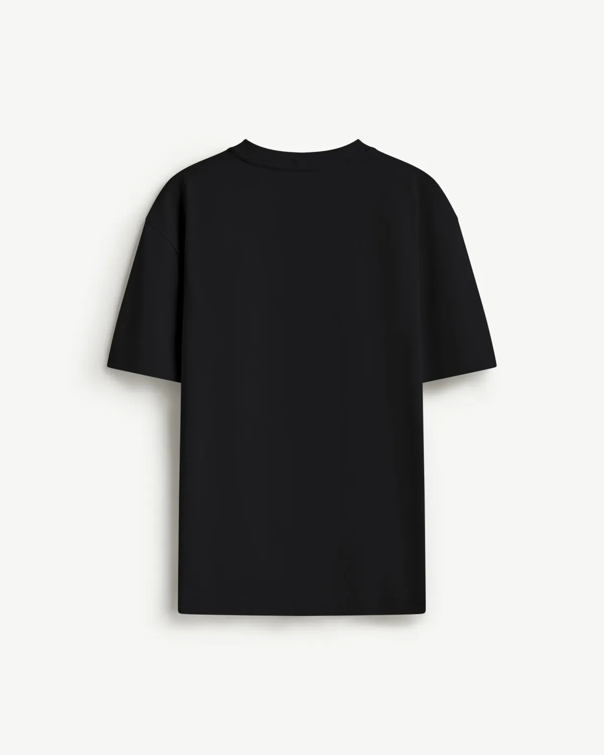 Áo Thun Nam Tay Ngắn Cotton Trơn Form Rộng - 2