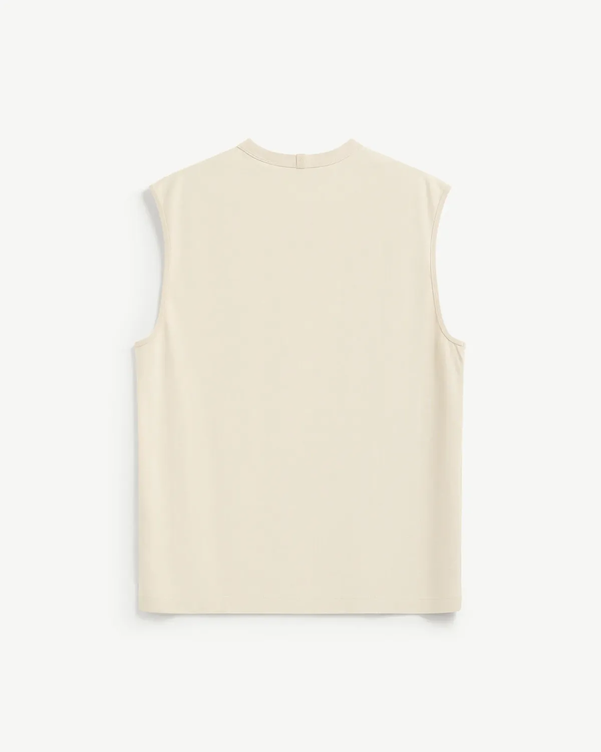 Áo tanktop nam cotton phối tape form loose - 2