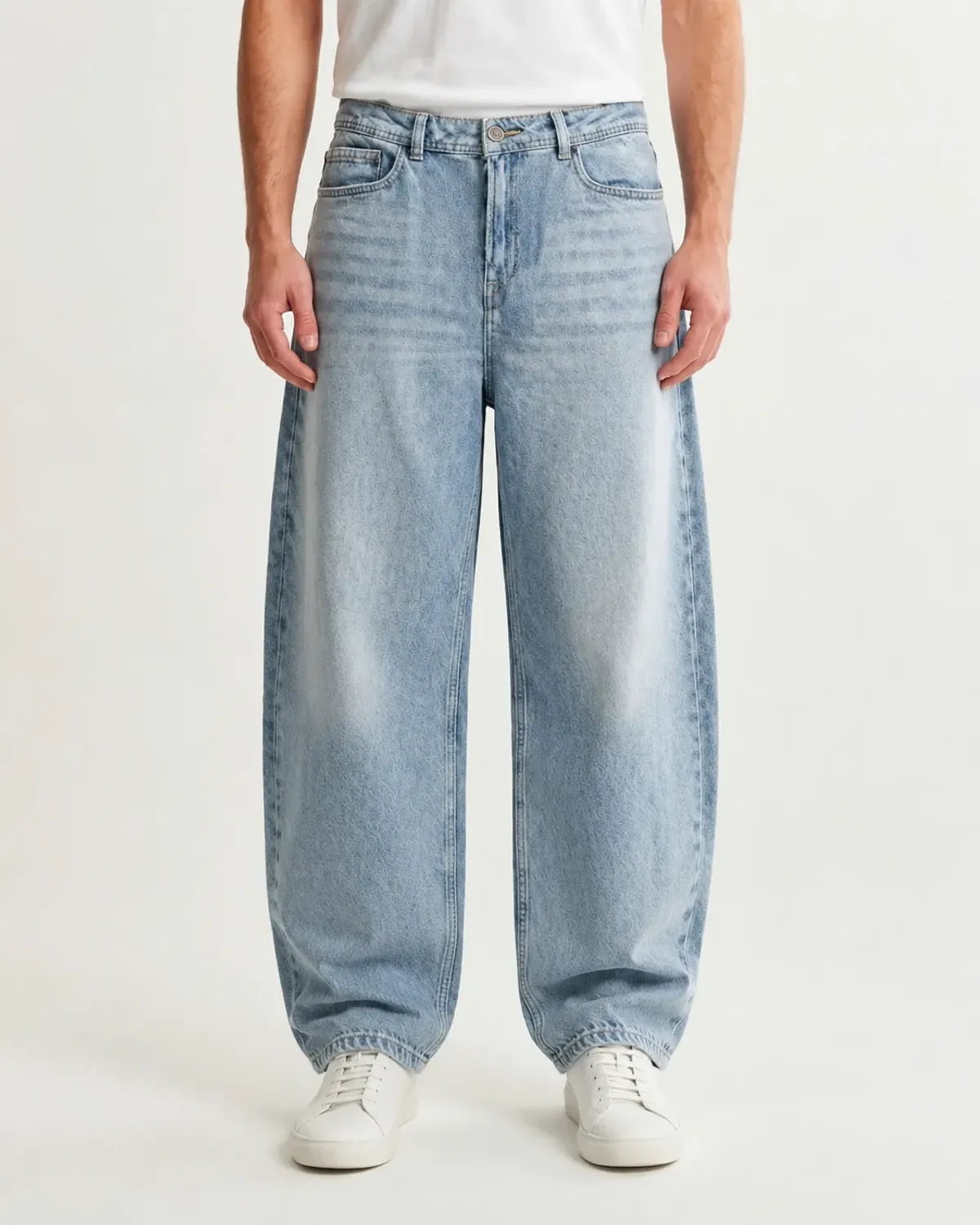 Quần denim nam. Barrel - 1