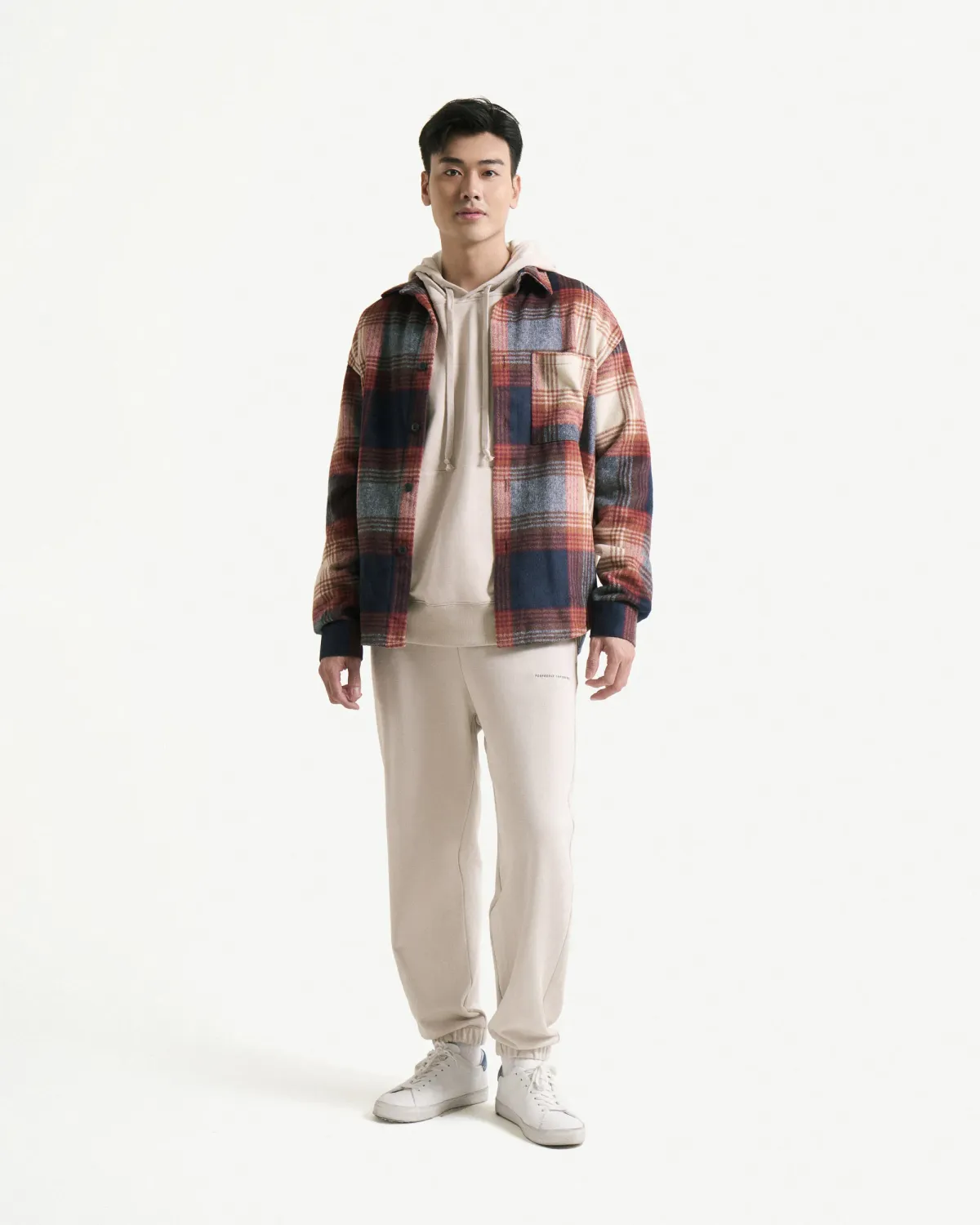 Áo Sơ Mi Flannel Nam Tay Dài Form Oversize Cổ Điển - 2