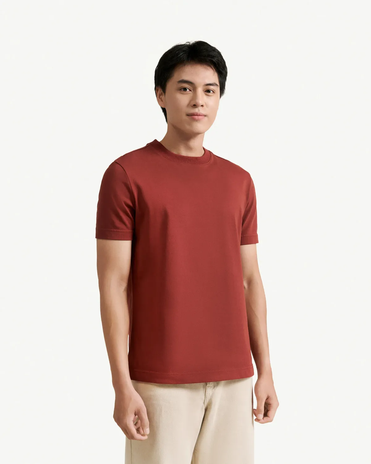 Áo thun Coffee Lovers series 4 trơn. Fitted - 1