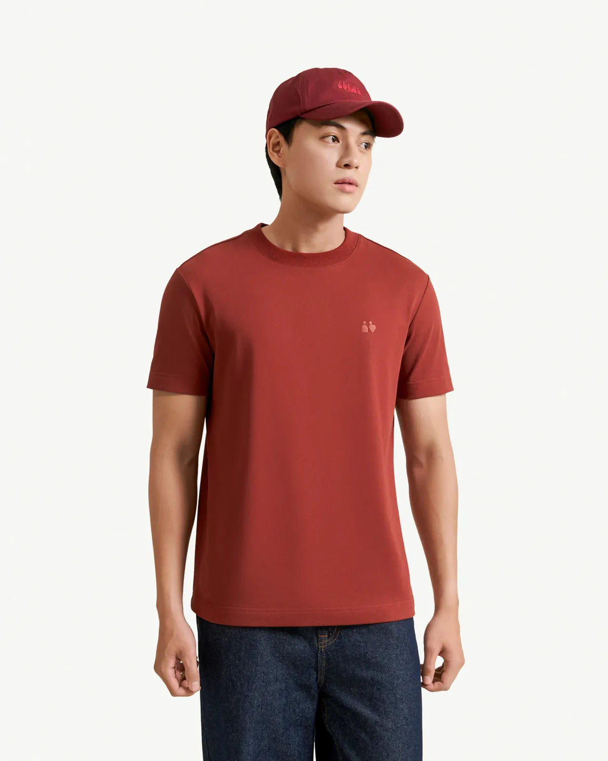 Áo thun nam ngắn tay S Cafe chống tia UV có thêu form fitted - 1