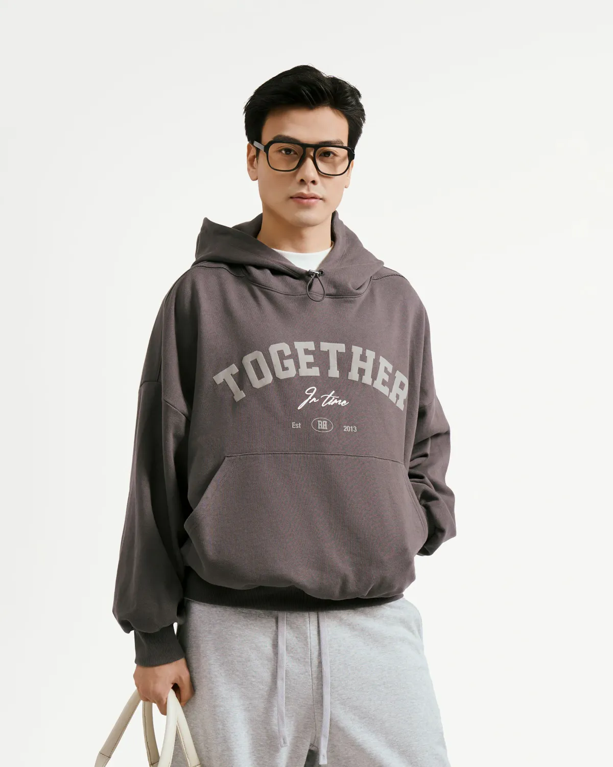 Áo Hoodie Nam Vải Nỉ Chân Cua Fom Boxy - 1