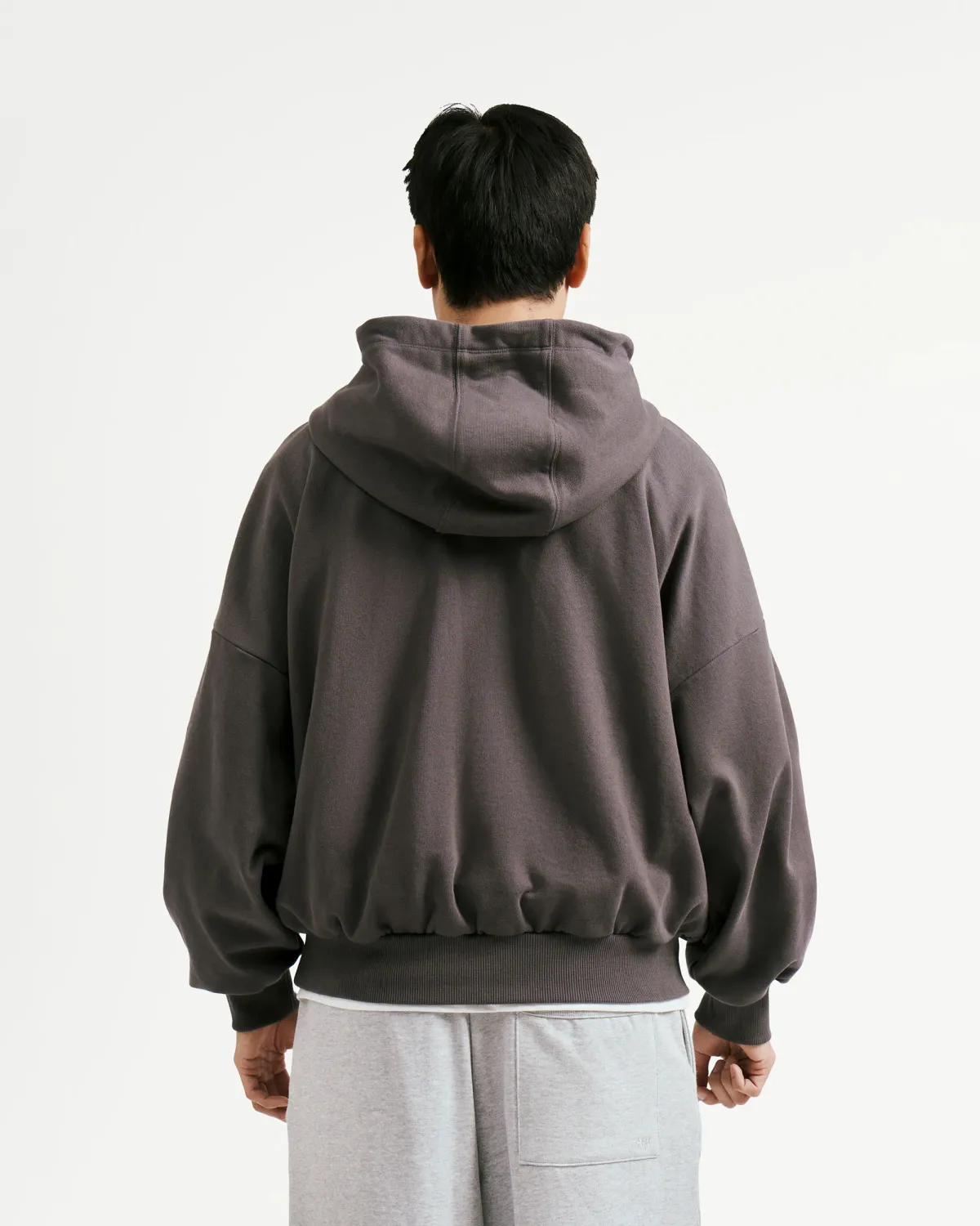 Áo Hoodie Nam Vải Nỉ Chân Cua Fom Boxy - 2