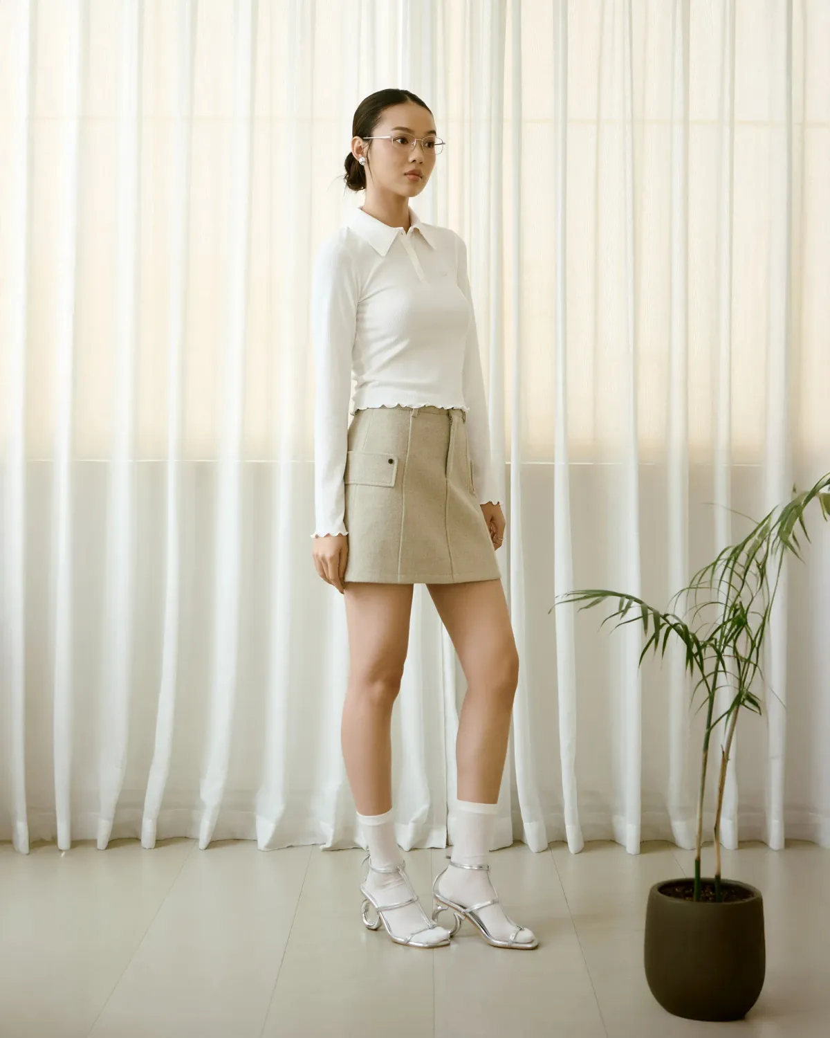 Áo Polo Slimme Tay Dài Thêu Logo Form Fitted - 2