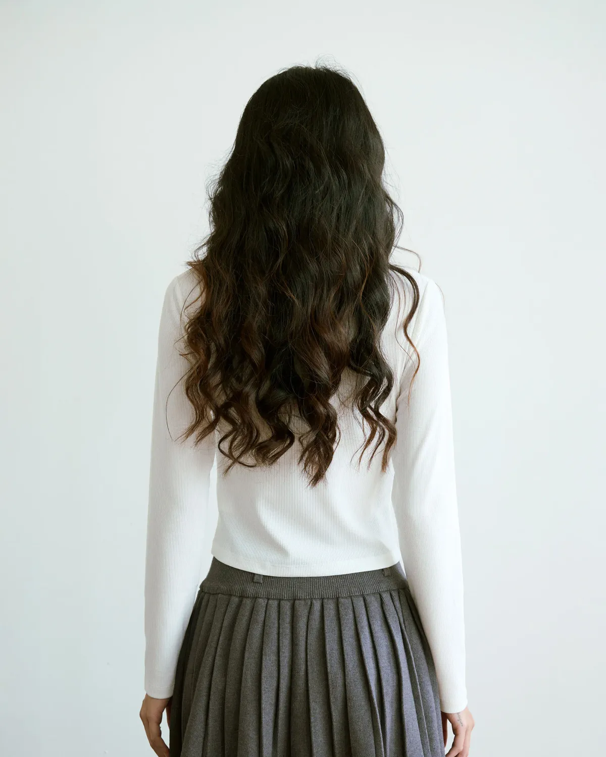 Áo polo Slimme phối nút tay dài.Fitted - 2