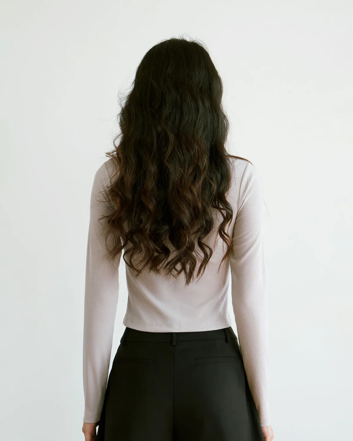 Áo thun Slimme cổ cao thêu logo.Fitted - 2