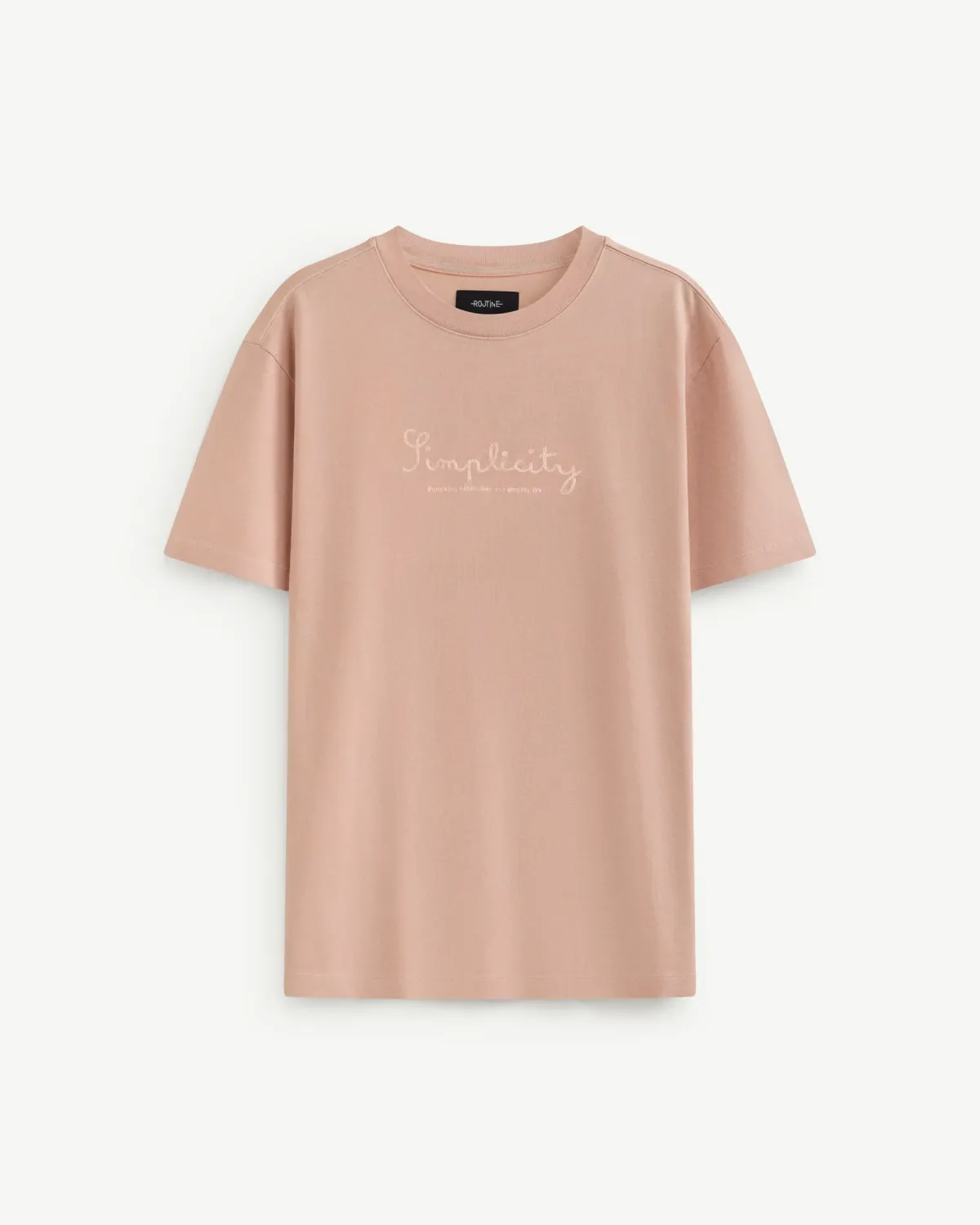 Áo thun tay ngắn nam hình thêu. Regular - 1