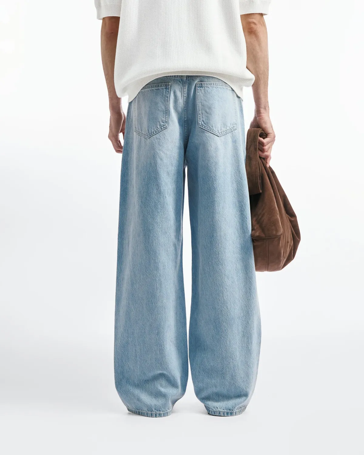 Quần denim nam. Straight - 2