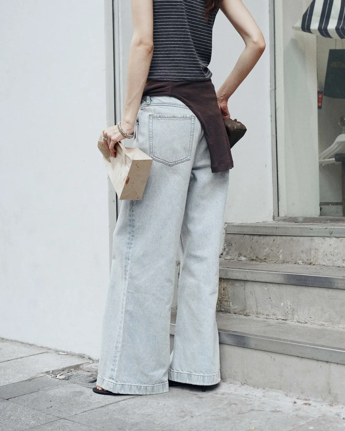 Quần denim nữ. Straight - 2