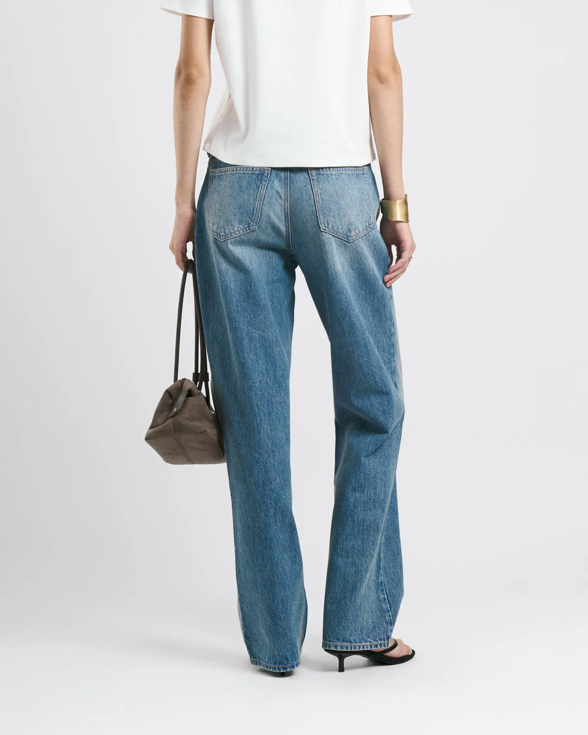 Quần denim nữ. Straight - 2