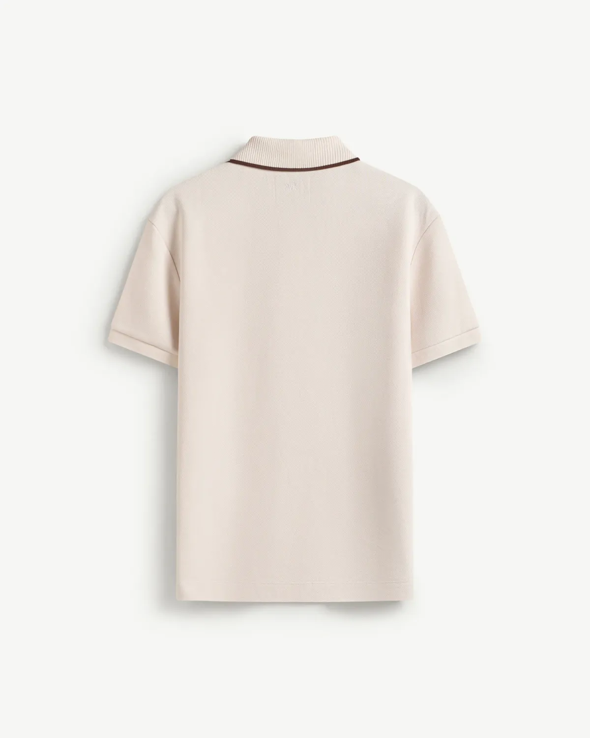 Áo polo tay ngắn nam phối cổ .Fitted - 2