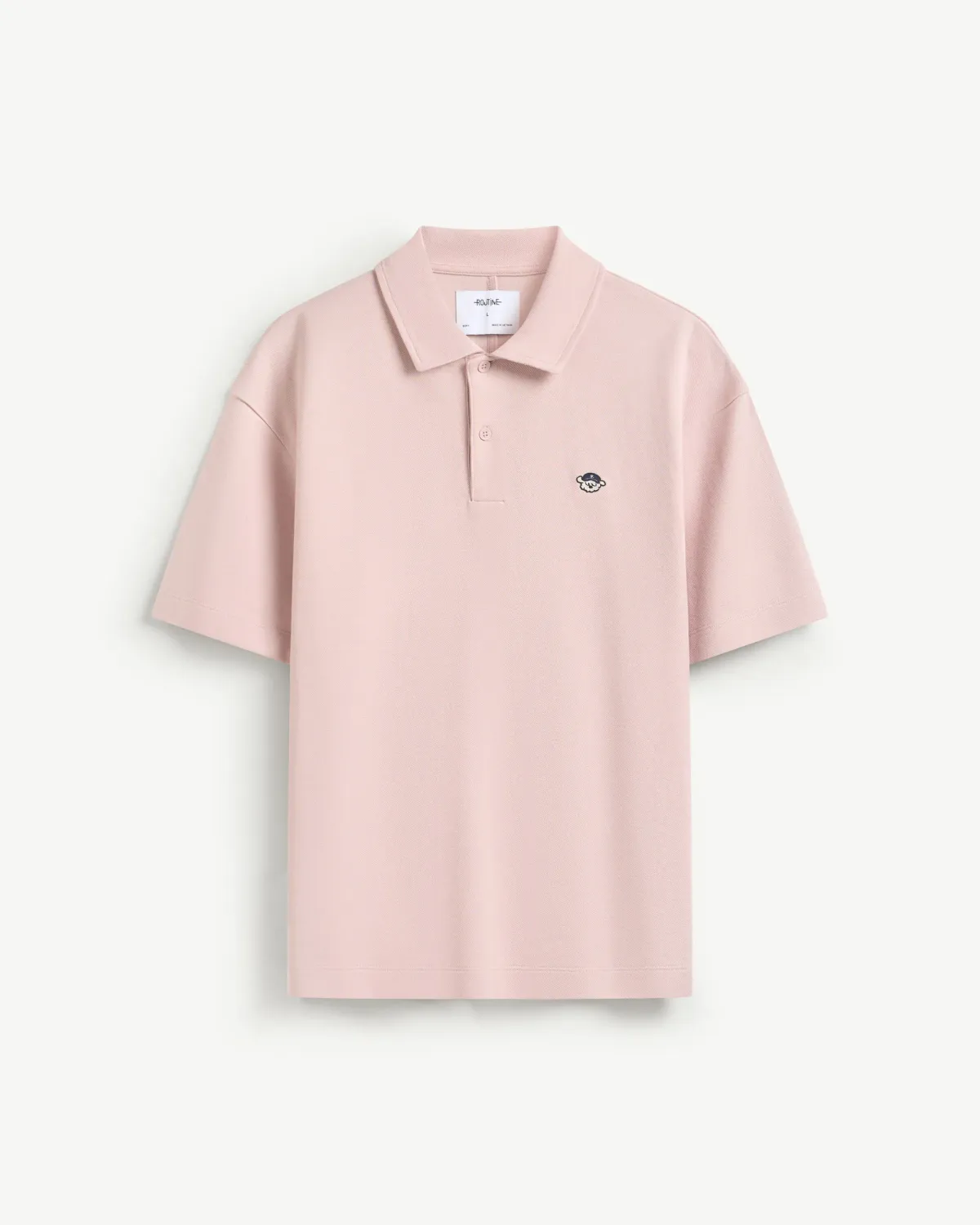 Áo polo tay ngắn nam patch ngực.Boxy - 1