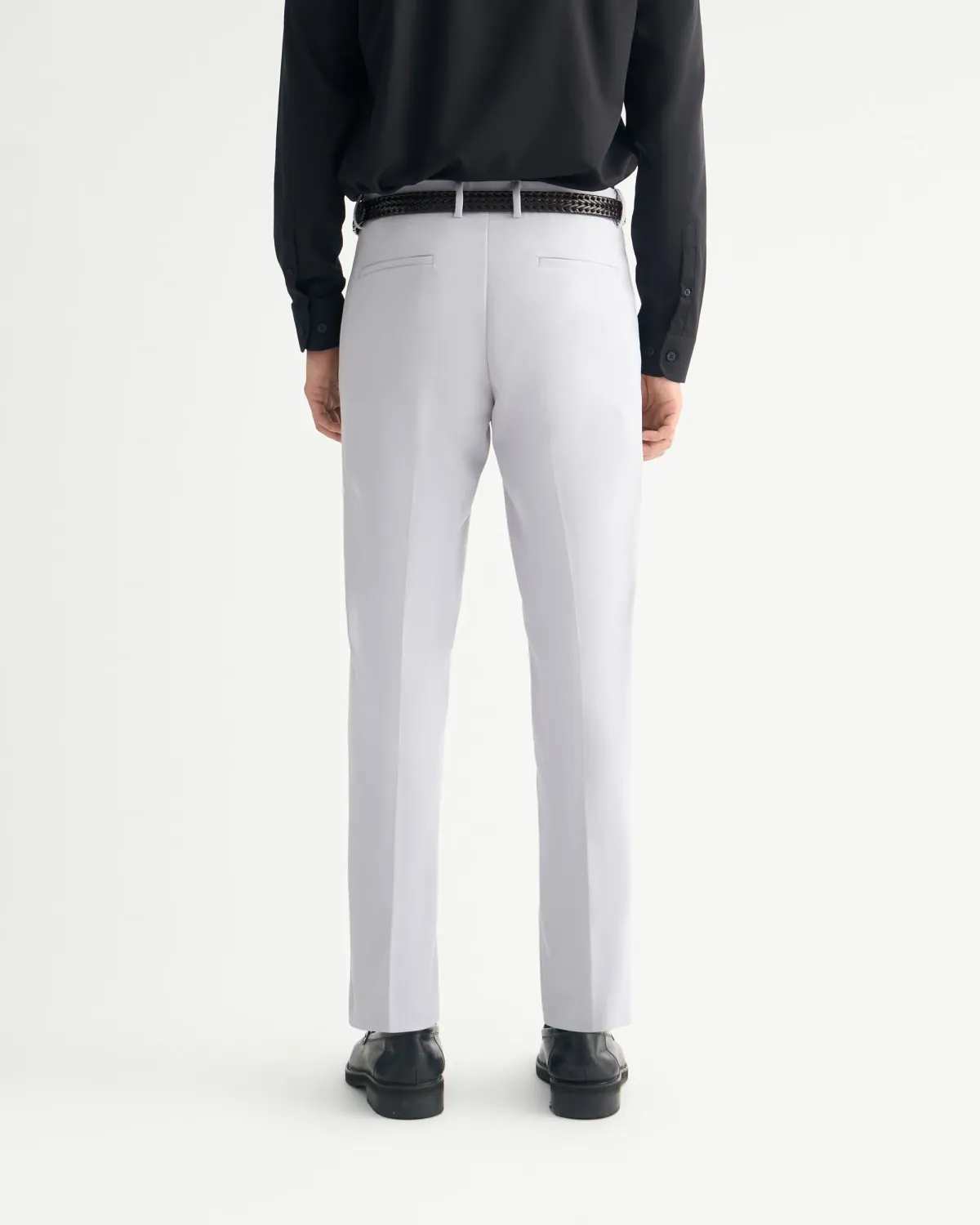 Quần Tây Nam Dài Cotton Lưng Chun Ẩn Form Slim - 2