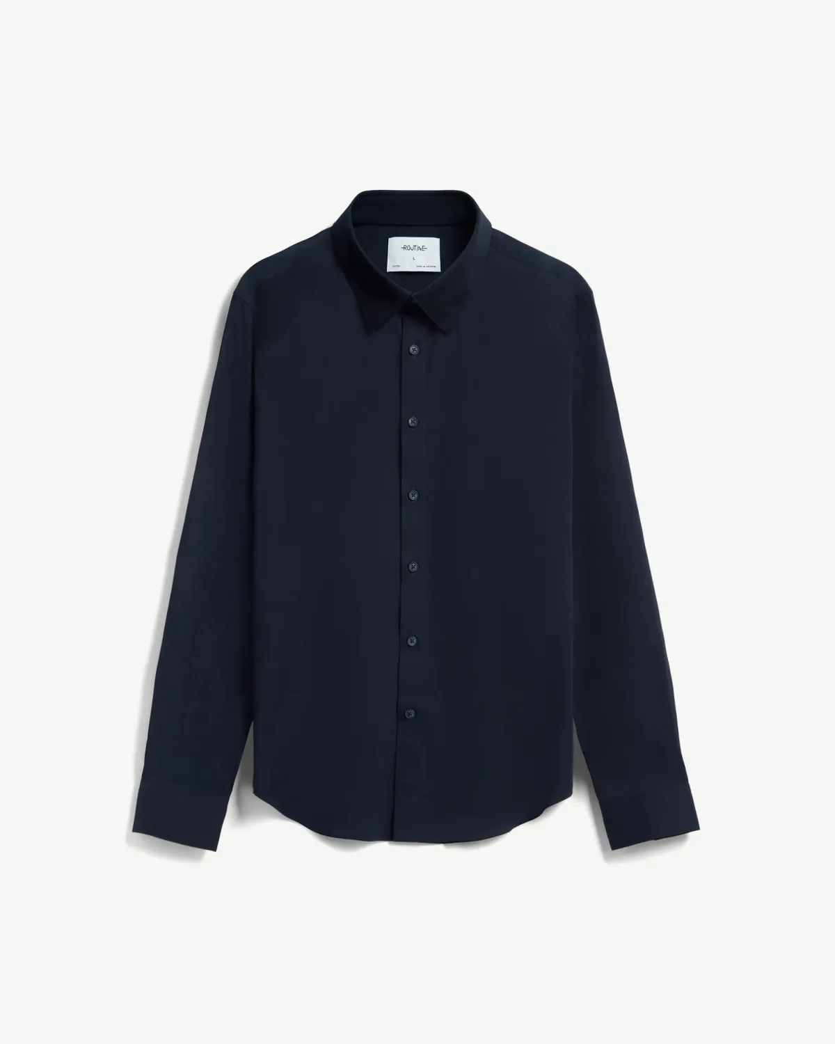 Áo sơ mi tay dài nam non iron. Fitted - 1
