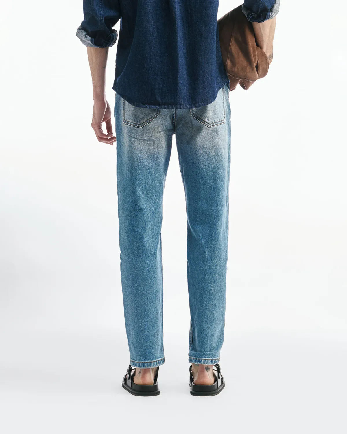 Quần denim nam. Tapered - 2