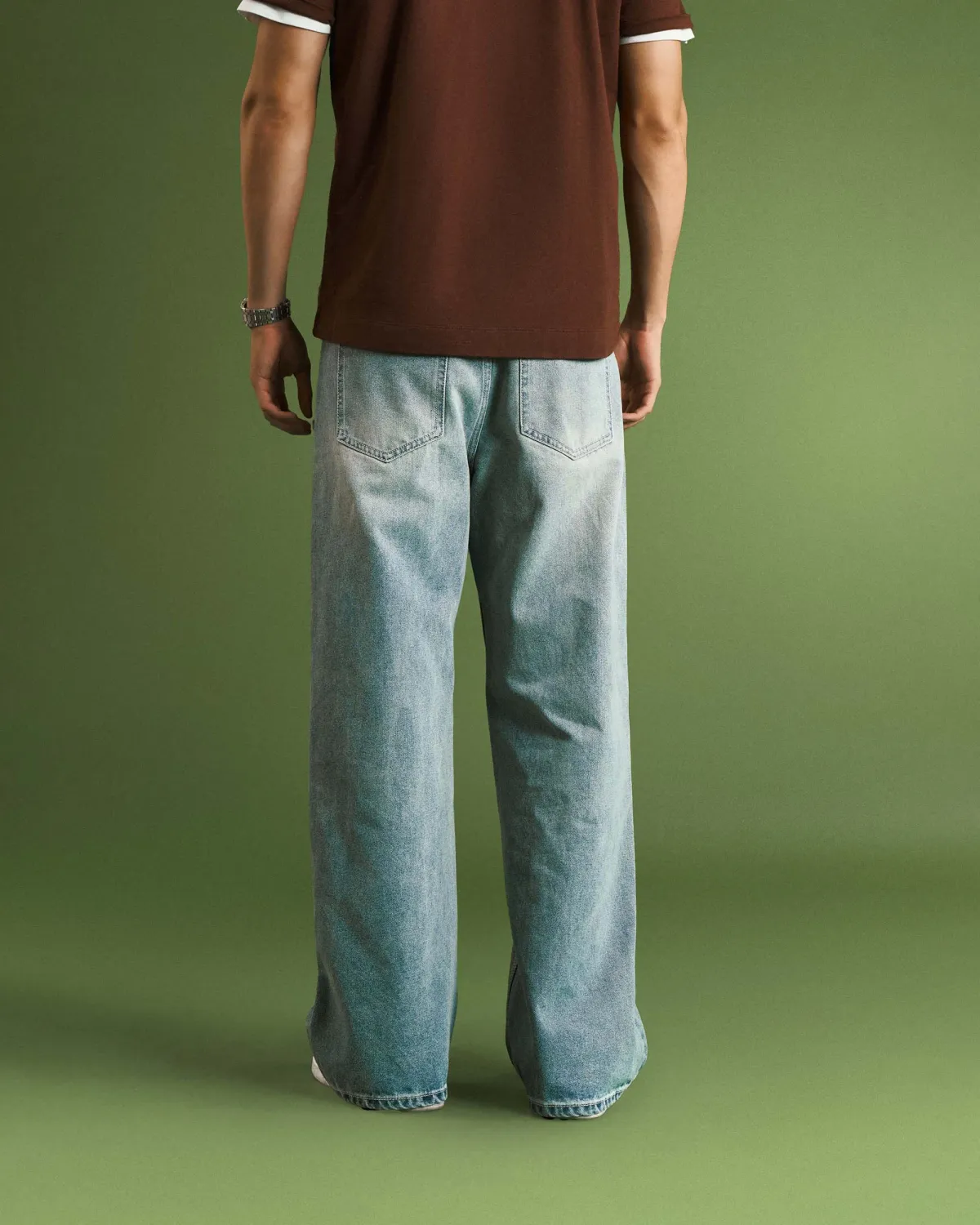 Quần denim nam. Loose - 2