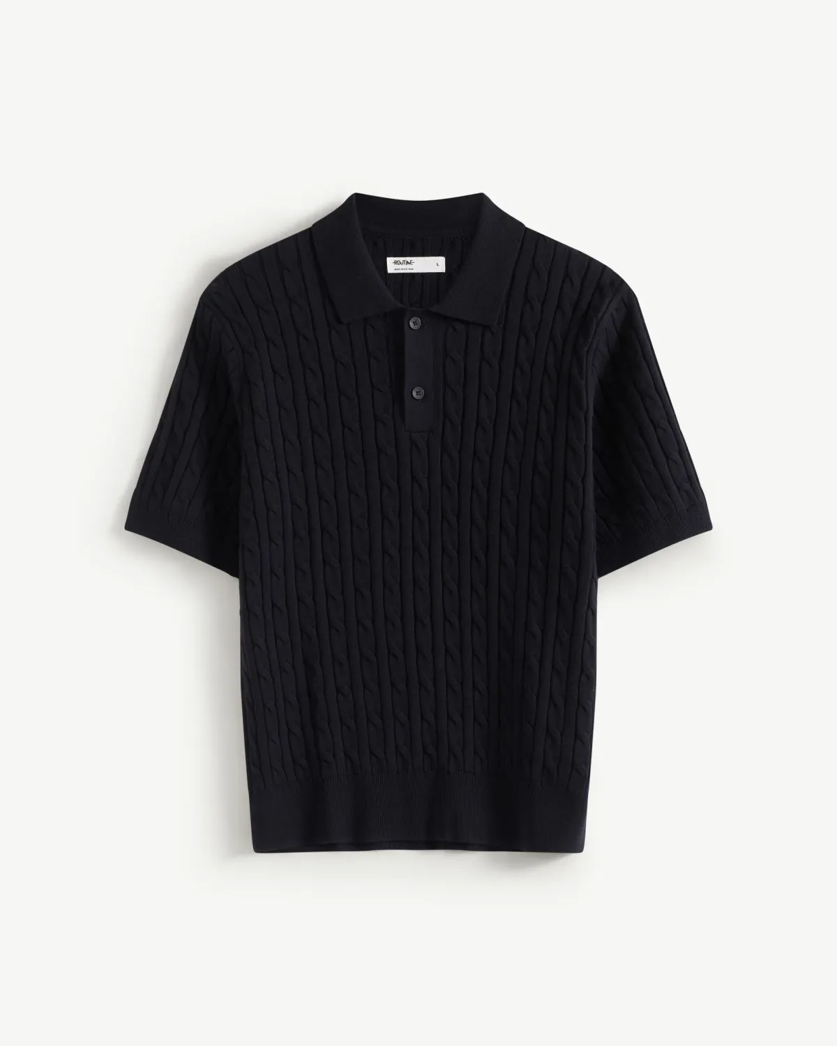 ao-polo-det-kim-tay-ngan-nam-van-thung-fitted-016-sku-10S26KNI016_001 - 1