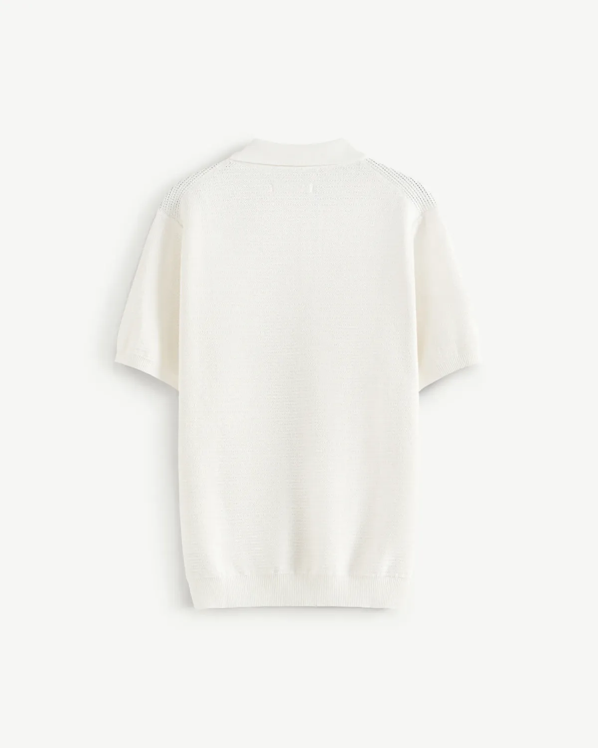 Áo polo dệt kim tay ngắn nam. Fitted - 2