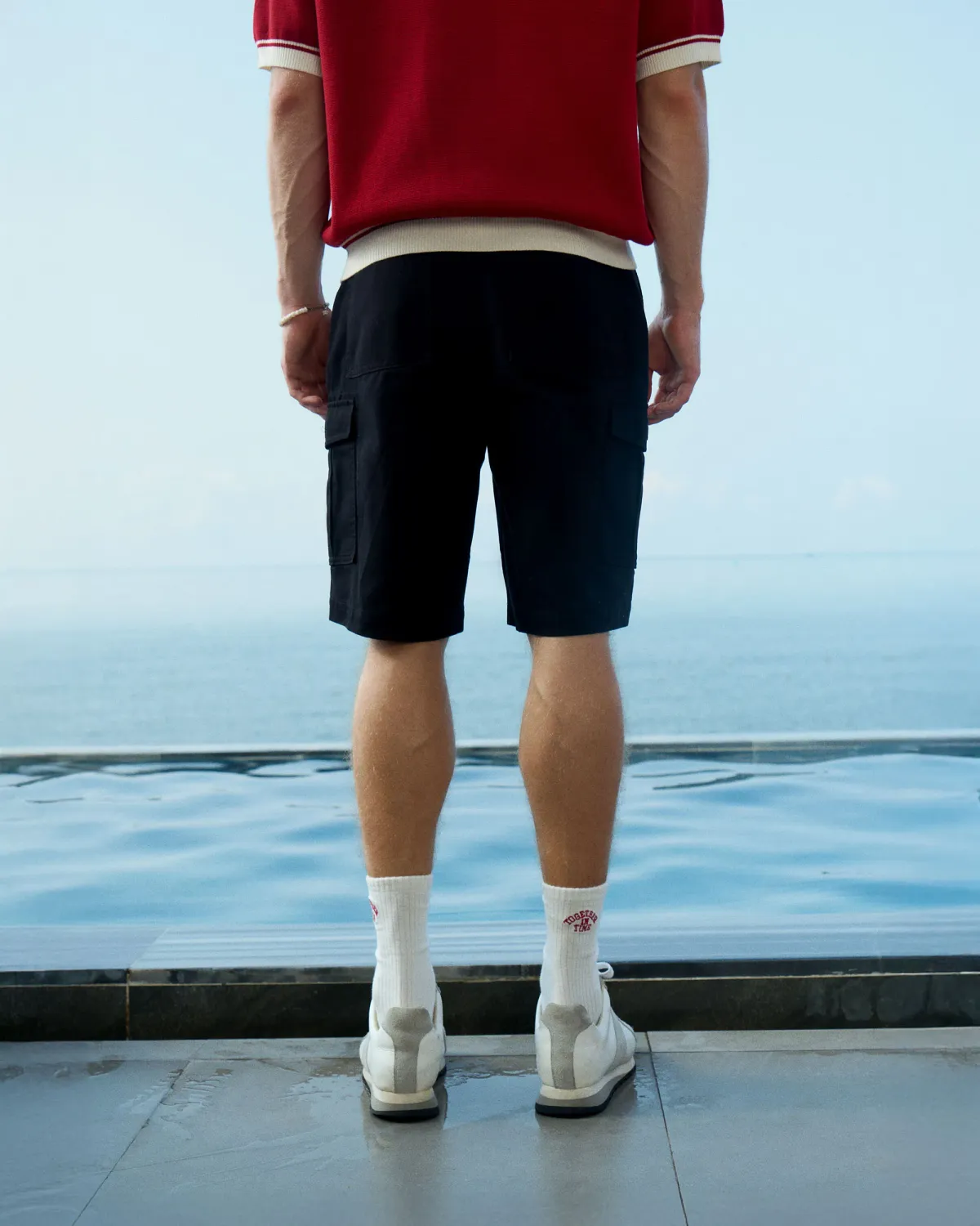 Quần Short Nam Túi Hộp Cargo Form Straight - 2