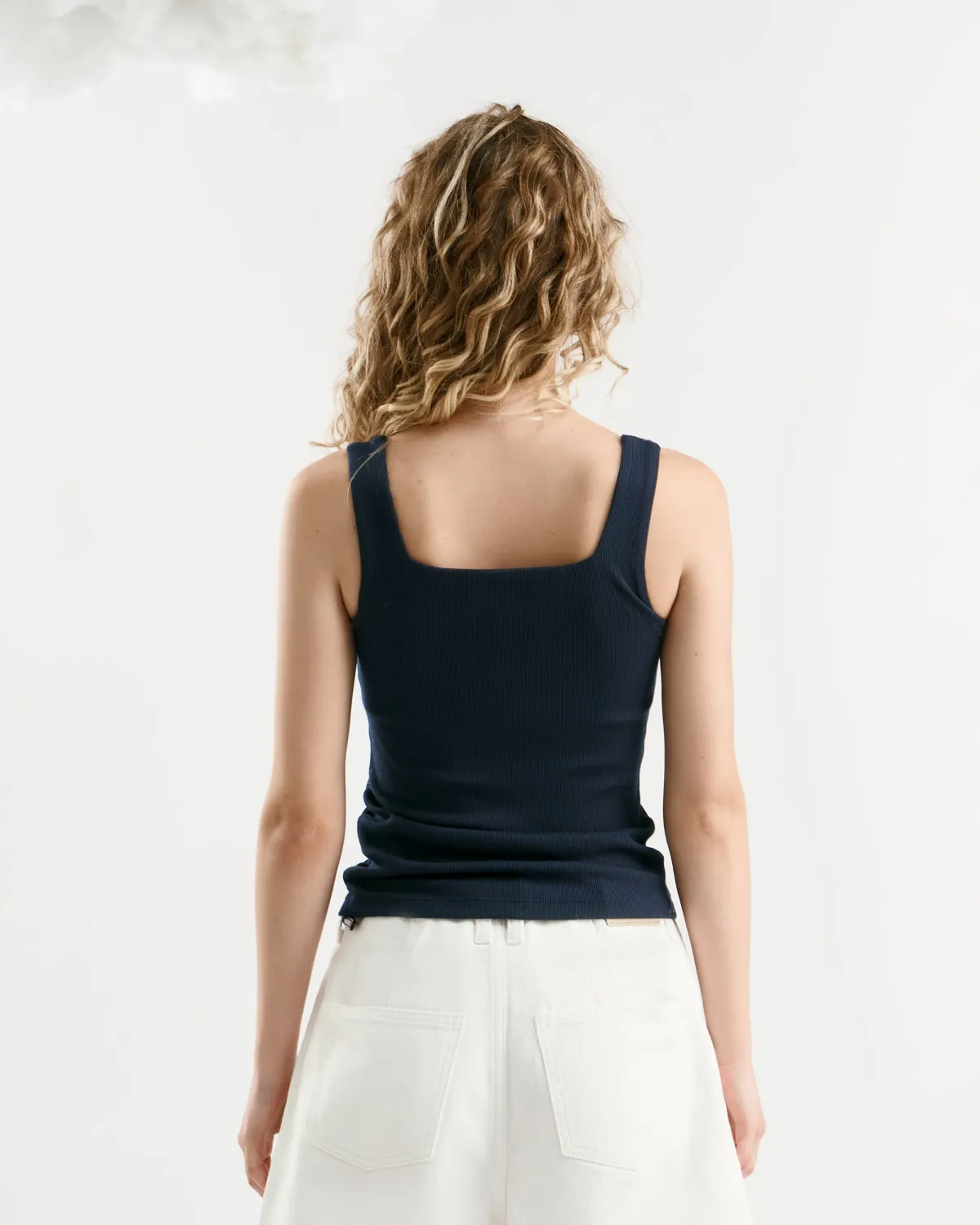 Áo Slimme Bratop Cổ Vuông Nữ Form Fitted - 2