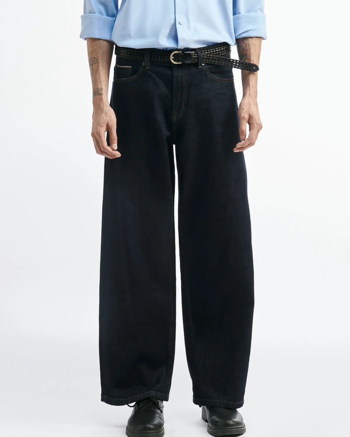 Quần denim selvedge. Straight - 1