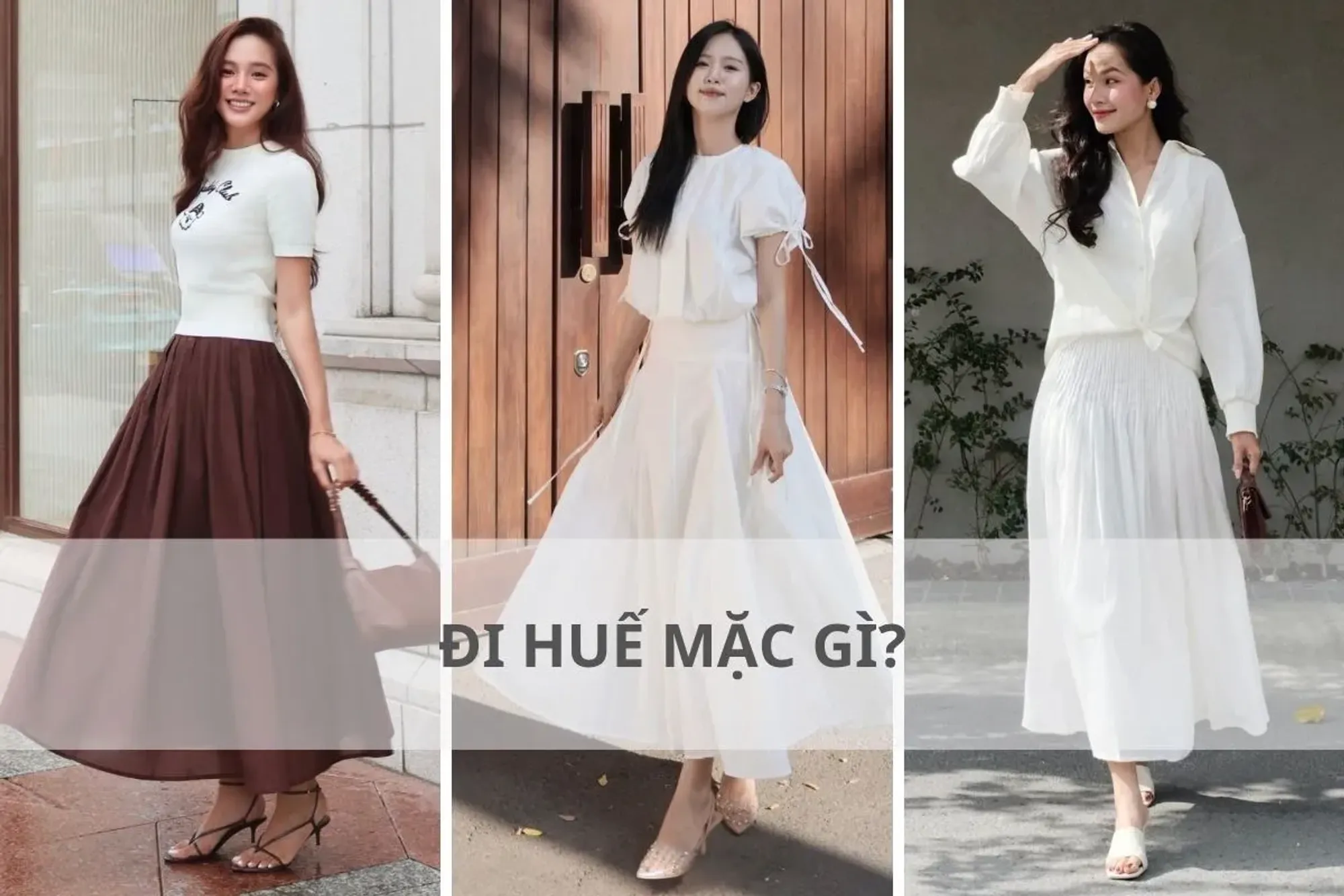 phối đồ đi Huê