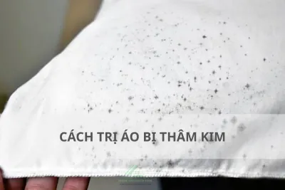 cách trị áo bị thâm kim