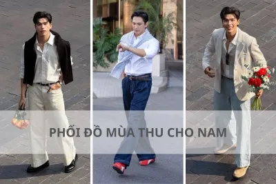 phối đồ mùa thu cho nam giới
