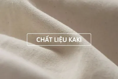 chất liệu kaki