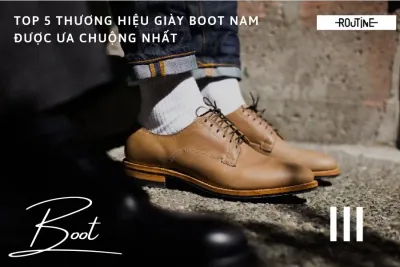 top thương hiệu giày boots cho nam giới