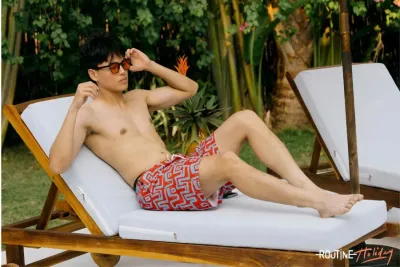 phối đồ đi biển cho nam