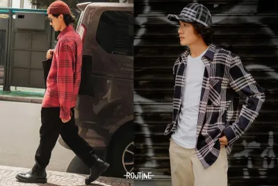 cách phối quần áo flannel