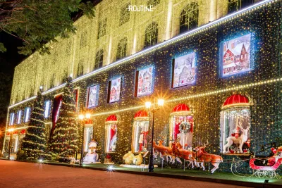 những địa điểm trang trí giáng sinh