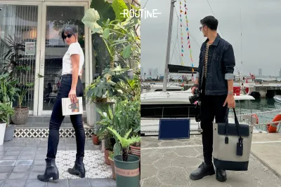 cách phối quần jean áo thun