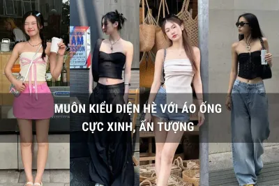 áo ống diện hè cực xinh