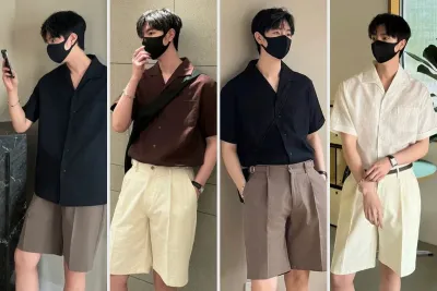 top áo sơ mi linen cho nam