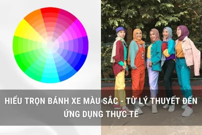 bánh xe màu sắc