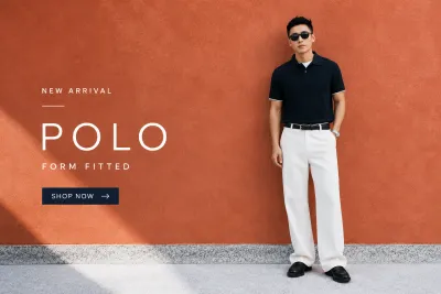 Áo Polo Nam Tay Ngắn Cotton Hạn Chế Nhăn Fitted