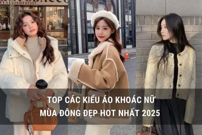 các kiểu áo khoác nữ mùa đông